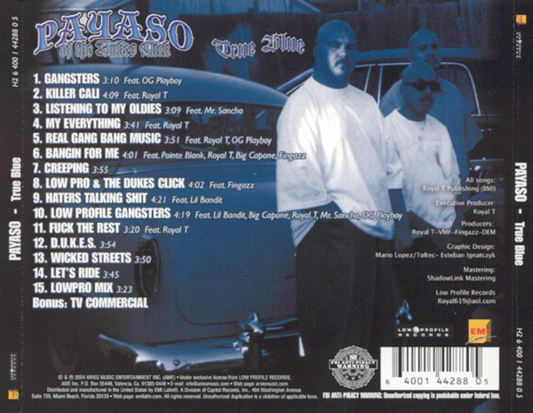 Payaso - True Blue Chicano Rap